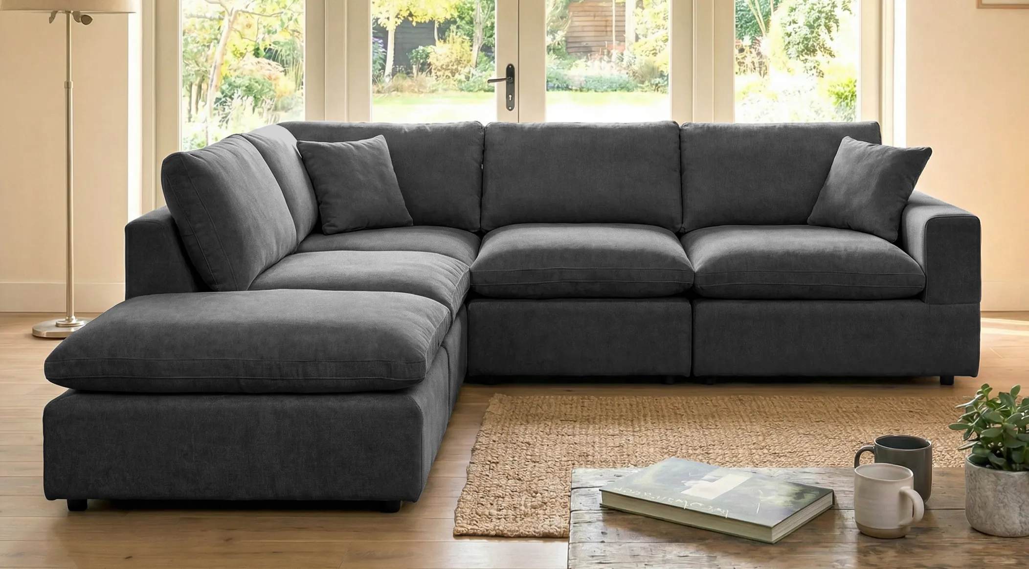 Fabric Corner Sofas